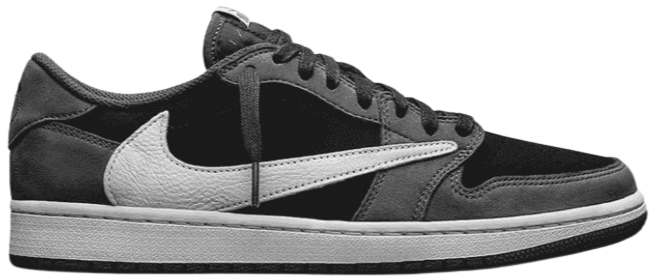 AJ1 Low Travis Scott Reverse Phantom Grey