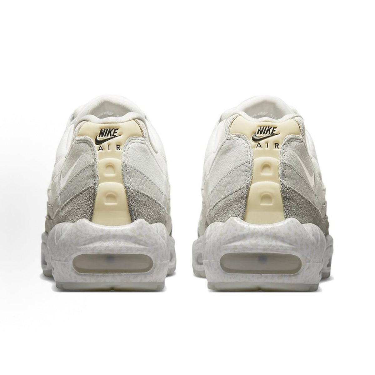 Nike Air Max 95 Retro Low-Top Running Shoes (Unisex) – White/Grey