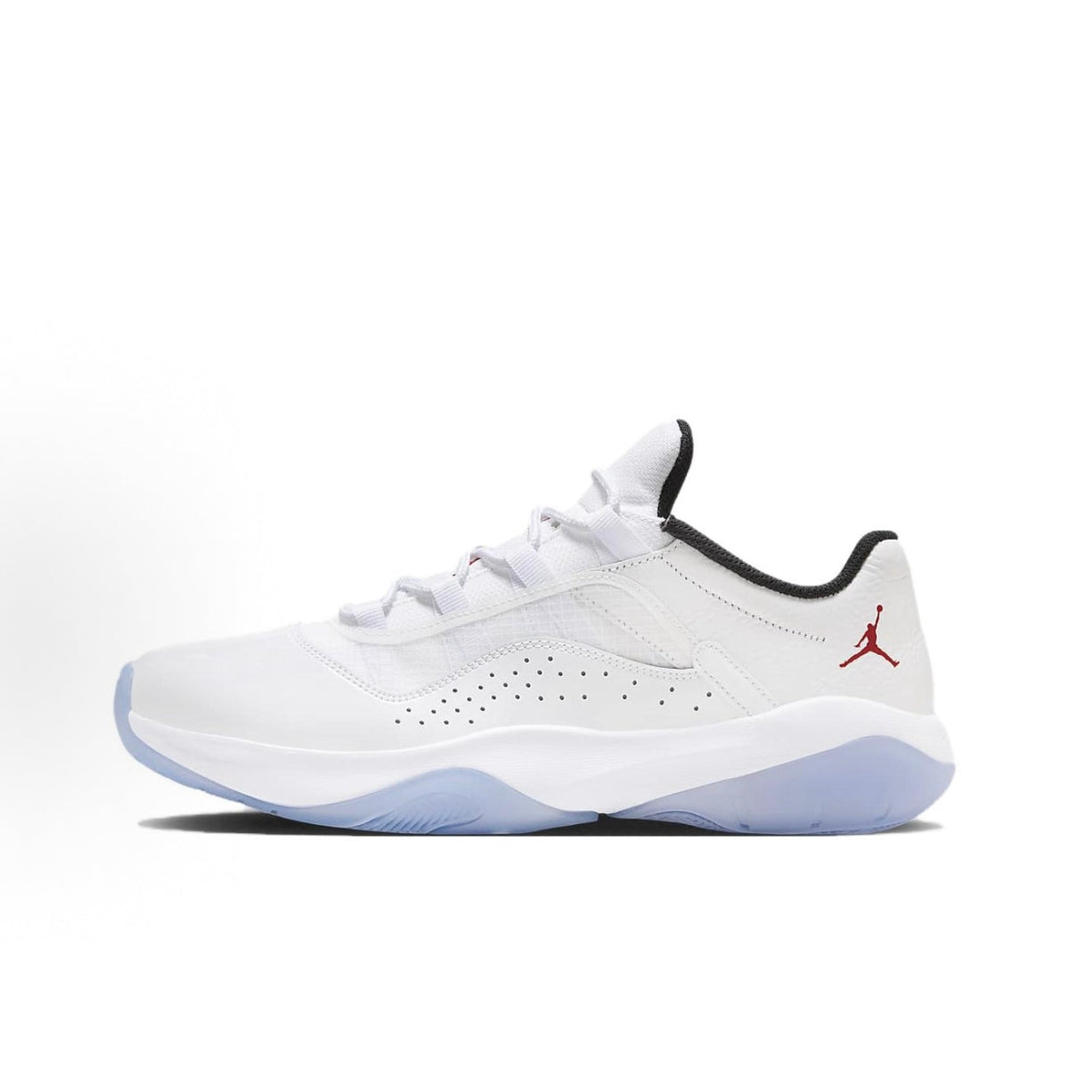 Jordan Air Jordan 11 Men's Low-Top Retro Basketball Shoes – Comfortable and Lightweight – White