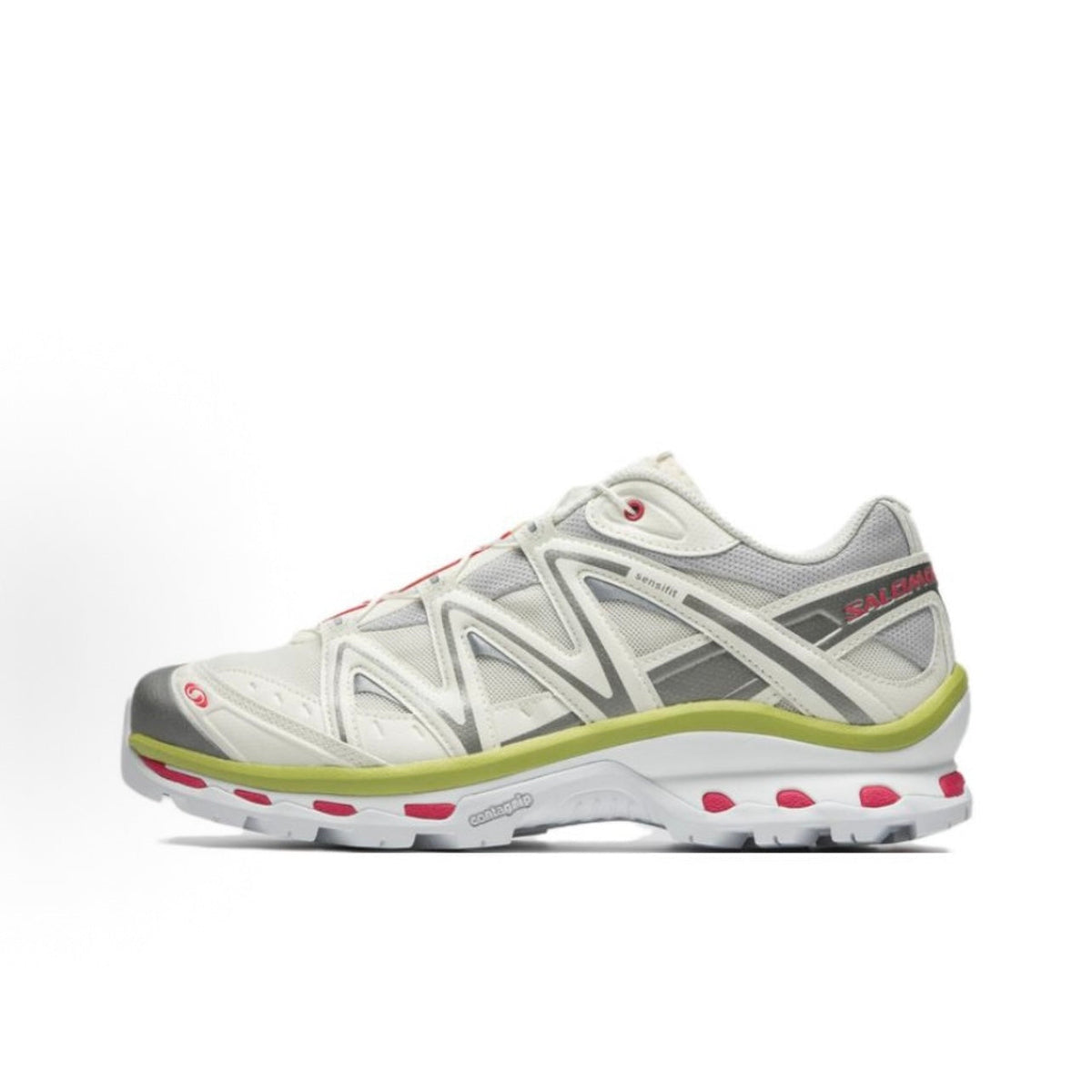 Salomon XT-Quest – Stylish, Comfortable, and Breathable Low-Top Casual Running Shoes (Unisex) – Vanilla Color