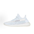 Coconut Shoes 350 V2 "Cloud White Reflective" (Icy Blue) – Lightweight and Breathable, Unisex