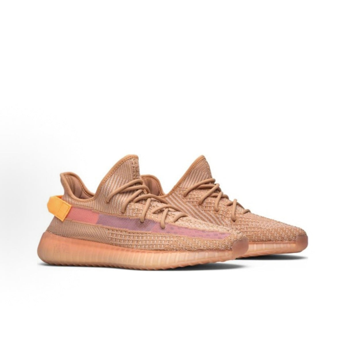 Coconut Shoes 350 V2 "Clay" Comfortable Low-Top Casual Lifestyle Shoes for Men – Red Earth Color