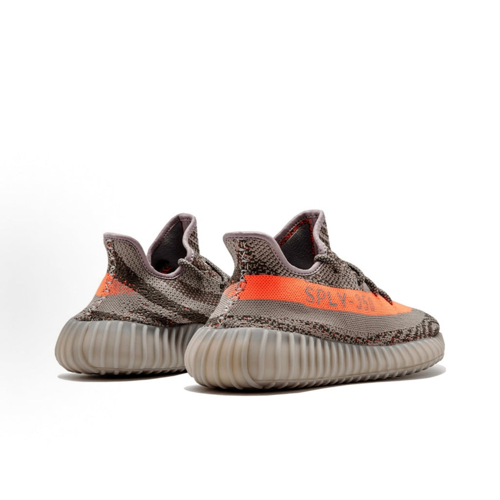 Coconut Shoes 350 V2 "Beluga" 1.0 (Grey/Orange) – Versatile, Trendy, Men's, Grey