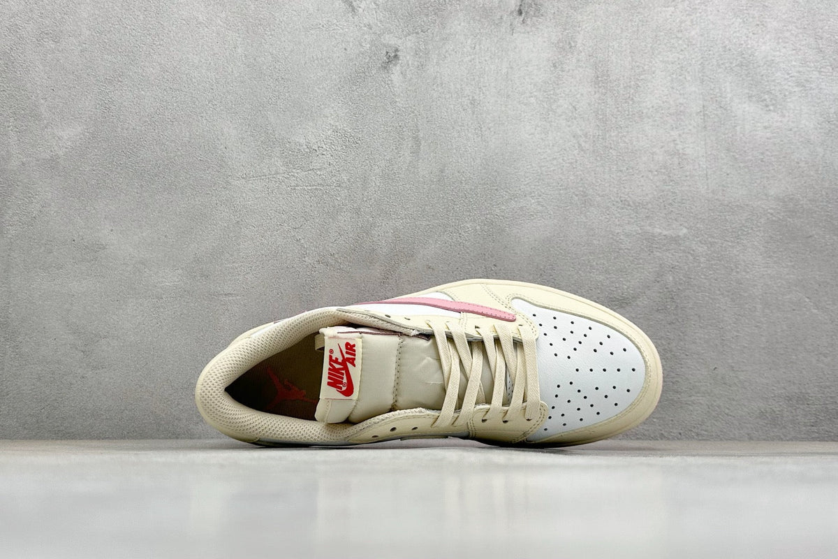 AJ1 Low Travis Scott Shy Pink