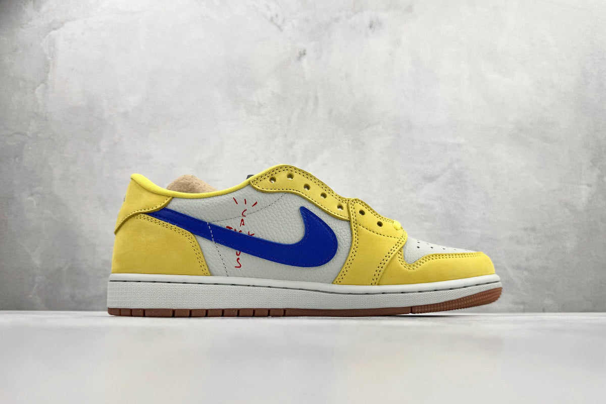 AJ1 Low Travis Scott Canary Yellow