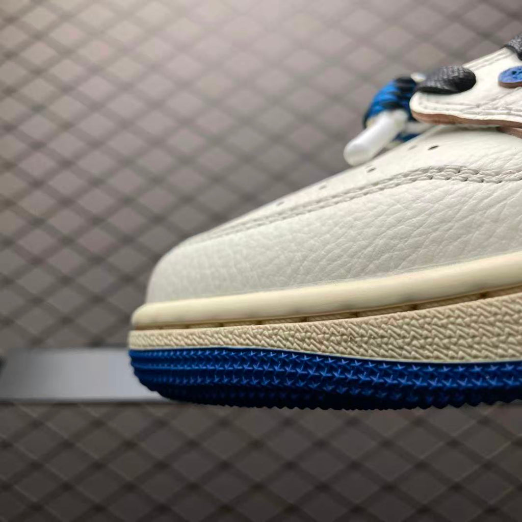 AJ1 Low Travis Scott x Fragment Military Blue
