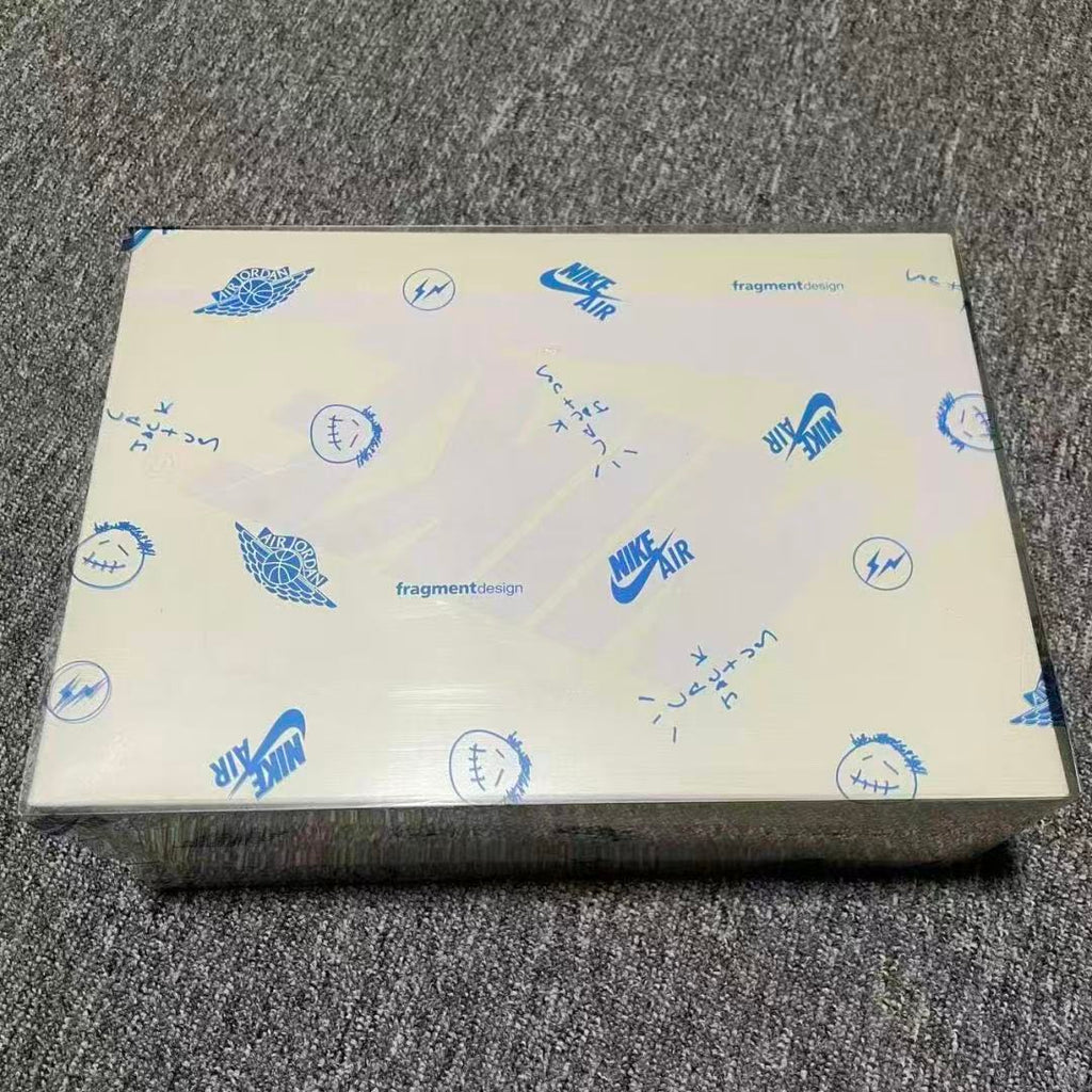 AJ1 Low Travis Scott x Fragment Military Blue